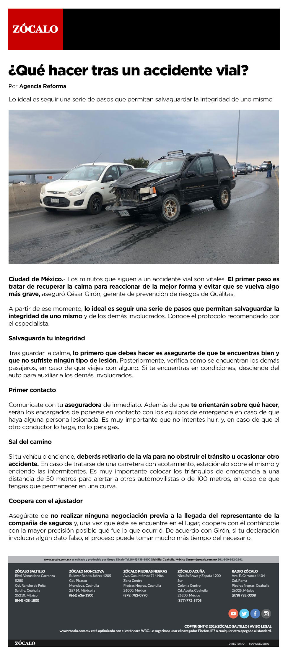 Nota de Prensa
