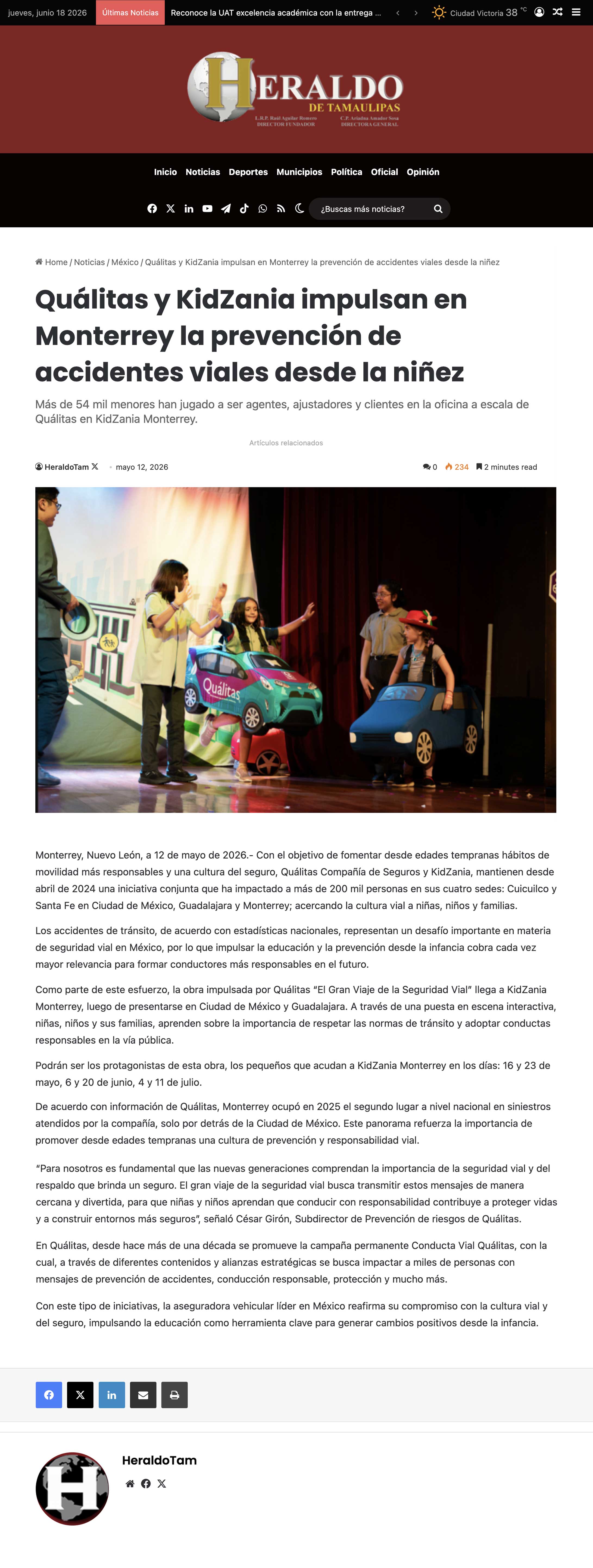 Nota de Prensa